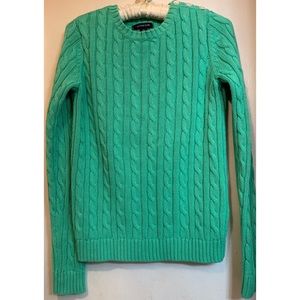 Green Land’s End Sweater size XS (2-4)